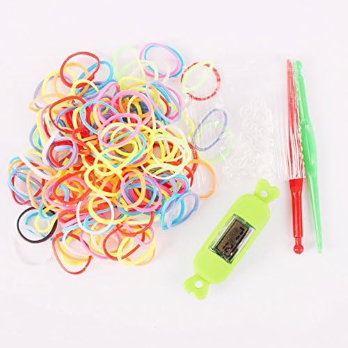 RAINSTORM Rainbow Rubber Bands With Creative Candy Watch Color Lemon Yellow