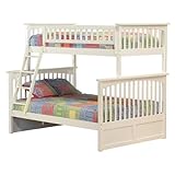 Columbia Twin Over Full Bunk Bed - White