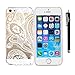 AiGoo Case for iPhone 5/5s,3pc Clear Plastic Hard Case Cover for iPhone 5 5s Henna Ojibwe Dream Catcher Ethnic Tribal Floral Flowers Pattern,With a stylus (For iPhone 5 5s)