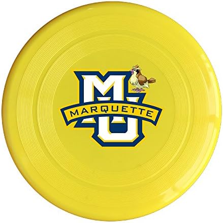Drak06 Marquette Golden Eagles Pidgey Funny Flying Disc Yellow