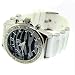 Luxury Silver plated Iced out Zebra bling watch big heavy large mans urban fashion designer Luxury Silver plated Iced out Zebra bling watch big heavy large mans urban fashion designer