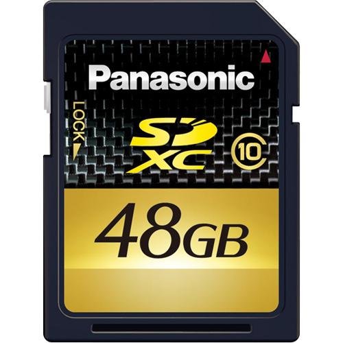 Panasonic 48 GB High Speed 22MB/s SDXC Class 10 Memory Card RP-SDW48GE1K