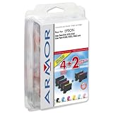 Armor Compatible Inkjet Cartridge Black Cyan Magenta Yellow [Epson T07154010 Equivalent] Ref B10099R1