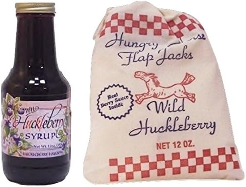 Huckleberry Syrup and Flapjack Mix