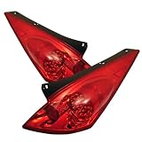 Spyder Auto Nissan 350Z Red Clear LED Tail Light