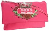 Tianni Rose Tattoo Cross Body,Fuschia,one size
