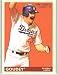 2009 Upper Deck Goudey Baseball Card # 104 Kirk Gibson (Dodgers) MLB Trading Card in a Protrective Screw Down Display Case