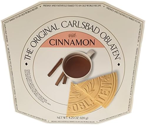 The Original Carlsbad Oblaten Wafers (Cinnamon, 4.25)