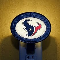Houston Texans Glass Nightlight