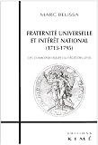 Fraternité universelle et intérêt national (1713-1795): Les cosmopolitiques du droit des gens