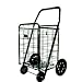 American Trading House, Inc. H1001XL-Heavy Duty Shopping Cart in Black