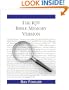 The KJV Bible Memory Version: A Tool for Treasuring God's Word in Your Heart (The Memory Version Series)