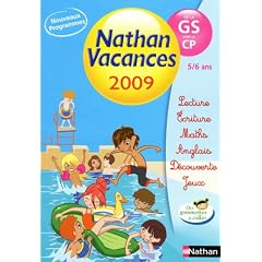 Nathan vacances de la GS vers le CP
