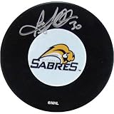 Ryan Miller Buffalo Sabres Autographed Hockey Puck