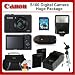 Canon Powershot S100 Digital Camera + Huge Value Kit Includes: 16GB Memory Card, Memory Card Reader, 2 Extended Life Batteries, Rapid Travel Charger, Camera Flash, Tripod, Cleaning Kit, LCD Screen Protectors and Soft Carrying Case