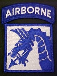 18th Airborne Corps Dress Patch with Airborne Tab