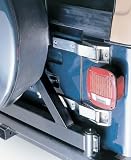 Omix-Ada Tailgate Hinges CJ7 76-86 Stainless Steel Tailgate Hinge