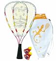 Speedminton® Junior Set S-JR, rot-orange-weiss