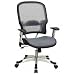 OSP1566C615R - Managerial Mid-back Chair, 27-3/7x27-3/4x45, Black