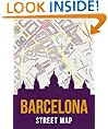 Barcelona, Spain Street Map