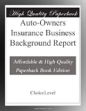 Auto-Owners Insurance Business Background Report