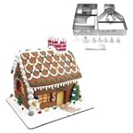 Fox Run Ten Piece Gingerbread House Cookie Cutter Bake Set $8.99