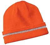 CornerStone - Safety Beanie with Reflective Stripe. CS800