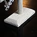Ikee Design Linen Covered Jewelry Display T-bar Stand, Bracelet Storage Organizer Holder T Stand for Store, Tradeshow, Showcase Display and Home, 12