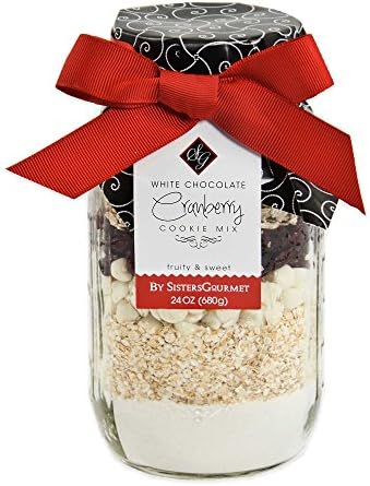 Sister's Gourmet Crisp and Colorful White Chocolate Cranberry Cookie Mix