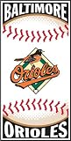 Baltimore Orioles Centerfield Beach Towel 30 x 60