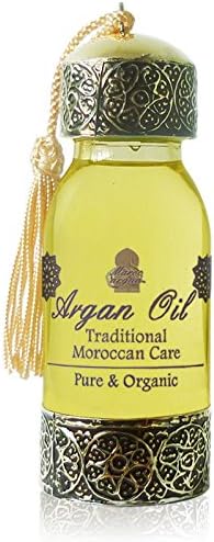 Natural Argan Oil 100% Pure and Organic - Hair and Scalp Care, Face, Skin and Nails - High in Vitamin E. Anti-Wrinkle and Anti-Aging. Great Quality, Made in Morocco, Cold Pressed and Filtered (2 Oz)