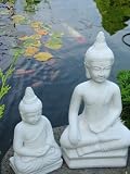 Details zu "2 Stück.. BUDDHA ..... Steinfigur" Details zu "2 Stück.. BUDDHA ..... Steinfigur"