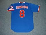 ANDRE DAWSON Chicago Cubs 1987 Majestic Cooperstown Throwback Jersey, Large