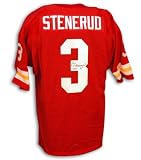 Jan Stenerud Autographed/Hand Signed Red Jersey