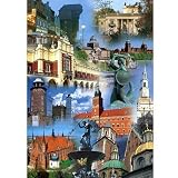  Cities of Poland Collage 1000 Piece Puzzle