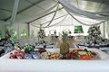 Mega Maxx Blow-Up Serving Bar for Tailgating, Parties, Picnics, Camping - Inflatable White