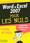 Word et Excel 2007 pour les Nuls