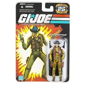 G.I. JOE Hasbro 25th Anniversary 3 3/4 Wave 7 Action Figure Wild Bill (Helicopter Pilot)
