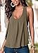 Merryfun Women's Casual Sleeveless Chiffon Tank Top Vest Shirt