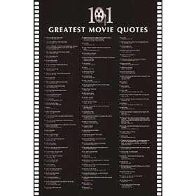Movie Quotes Movies Poster Print, 24x36