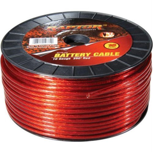 METRA Ltd BC10R-250 Metra: Battery Cable 10GA 250' Red