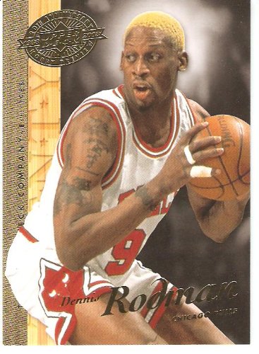 2008 Upper Deck 20th Anniversary Hobby Preview (Promo) #UD-4 Dennis Rodman - Chicago Bulls (Basketball Cards) Trading Card in Protective Screw Down Display Case