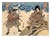 Jiraiya and the Toad Stretched Canvas Poster Print