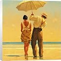 Mad Dogs (Detail) canvas art print by Jack Vettriano