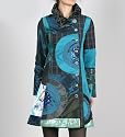Desigual Damen Mantel Abrig Night Sun