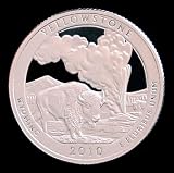 2010-S Wyoming Yellowstone National Park Quarter GEM SILVER PROOF