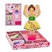 Melissa & Doug Deluxe 27-Piece Nina Ballerina Magnetic Dress-Up