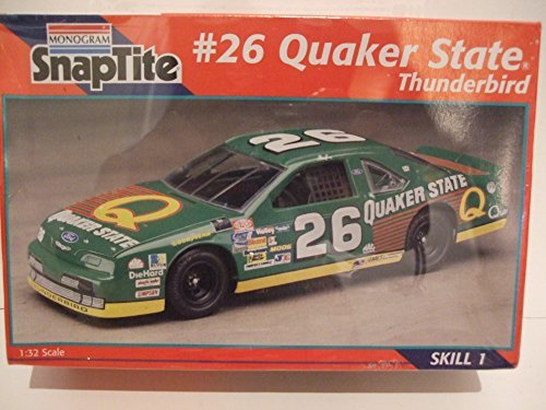 Monogram SnapTite #26 Quaker State Thunderbird 1:32 Scale