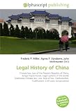 Legal History of China: Chinese law, Law of the People s Republic of China, Jiangxi-Fujian Soviet, Legal systems of the world, Traditional Chinese law, ... Codification, Civil code, Jurisprudence