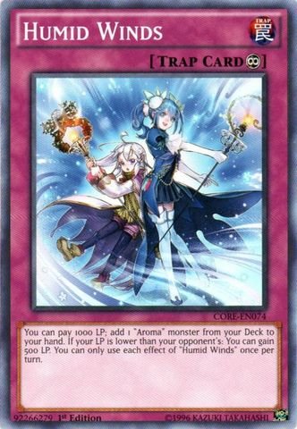 Yu-Gi-Oh! - Humid Winds (CORE-EN074) - Clash of Rebellions - 1st Edition - Common